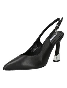 Karl Lagerfeld Дамски обувки на ток с отворена пета черно