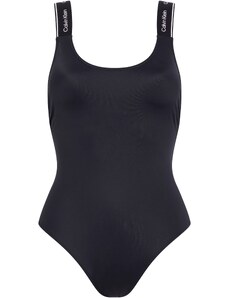 Calvin Klein Swimwear Бански костюм черно / бяло