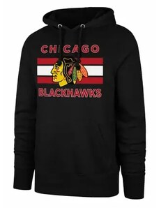 Men's Sweatshirt 47 Brand NHL Chicago Blackhawks BURNSIDE Pullover Hood