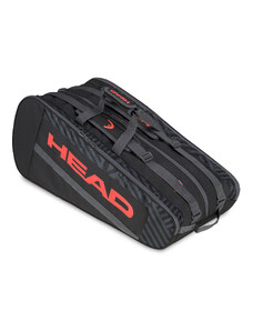 Сак Head Base Racquet Bag L 261303 Black/Orange BKOR
