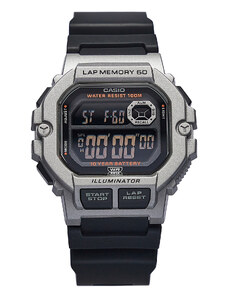 Часовник Casio WS-1400H-1BVEF Black/Silver