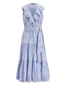 RALPH LAUREN Рокля Y/D 70S Broadcloth-Dress 250933435001 blue/white