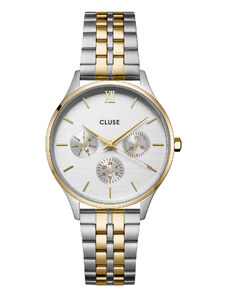 Часовник Cluse CW10704 Silver/Gold