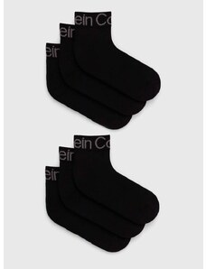 Чорапи Calvin Klein (6 чифта) в черно 701220503