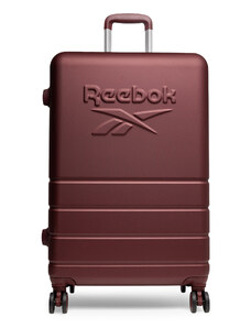 Голям твърд куфар Reebok RBK-WAL-009-CCC-L Червен