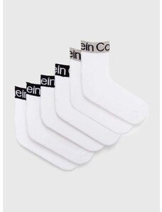 Чорапи Calvin Klein (6 чифта) в бяло 701220503