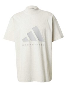 ADIDAS PERFORMANCE Функционална тениска 'One' сиво / бяло