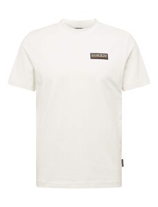 NAPAPIJRI Тениска 'S-IAATO' черно / бяло