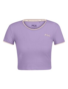 FILA Функционална тениска 'TIVOLI' цвят "пясък" / лавандула
