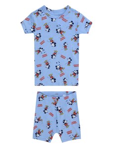 GAP Комплект пижама 'V-DIS MICKEY' нейви синьо / светлосиньо / светлозелено / червено