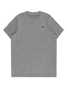 Abercrombie & Fitch Тениска сиво / сив меланж