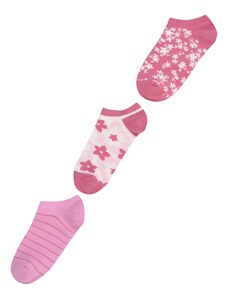 GAP Къси чорапи бледорозово / бяло