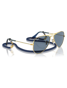 Слънчеви очила Ray-Ban Mini Aviator Summer Capsule 0RJ9506S 223/1U Gold/Blue