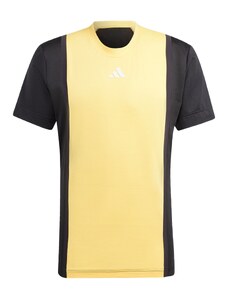 ADIDAS PERFORMANCE Функционална тениска 'Pro' жълто / черно / бяло
