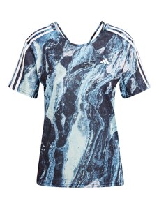 ADIDAS PERFORMANCE Функционална тениска 'Move for the Planet' синьо / нейви синьо / аквамарин / бяло