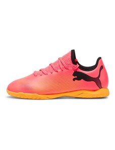 PUMA Спортни обувки 'Future 7' оранжево / розово / черно