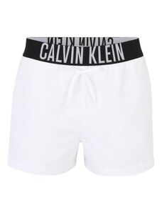 Calvin Klein Swimwear Шорти за плуване черно / бяло