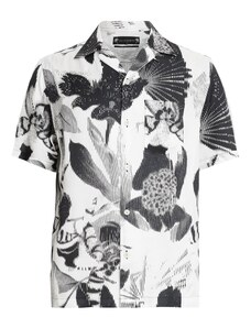 AllSaints Риза 'FREQUENCY' черно / бяло