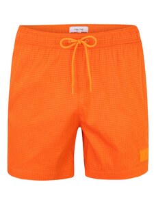 Calvin Klein Swimwear Шорти за плуване оранжево / тъмно коралово