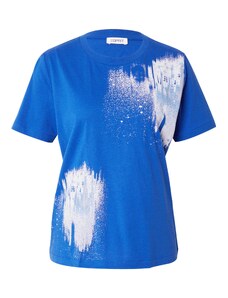 ESPRIT Тениска кралско синьо / светлосиньо / бяло