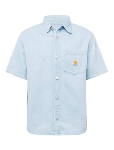 Carhartt WIP Риза 'Ody' светлосиньо / жълто / бяло