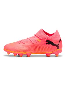 PUMA Спортни обувки 'FUTURE 7 MATCH' оранжево / червено / черно