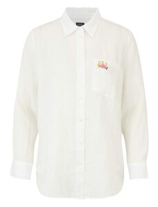 Gap Petite Блуза кафяво / жълто / бледорозово / бяло