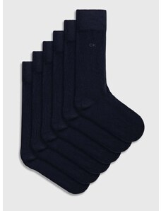 Чорапи Calvin Klein (6 чифта) в тъмносиньо 701220505