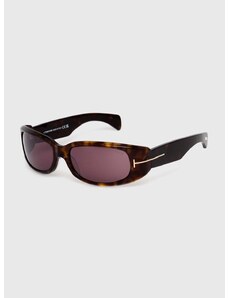 Слънчеви очила Tom Ford в кафяво FT1064_5952S