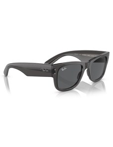 Слънчеви очила Ray-Ban Mega Wayfarer 0RB0840S 1406B1 Transparent Black/Dark Grey