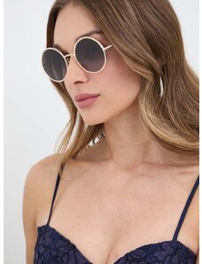 Слънчеви очила Chloé в златисто CH0230S
