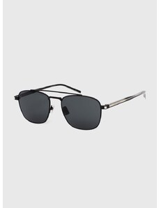 Слънчеви очила Saint Laurent в черно SL 665