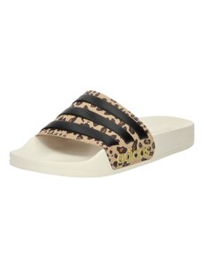 ADIDAS SPORTSWEAR Чехли 'Adilette Shower' бежово / кафяво / злато / черно / бяло