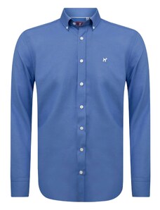 Williot Риза 'Oxford' синьо / бяло