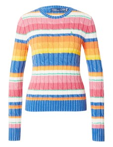 Polo Ralph Lauren Пуловер 'JLIANNA' синьо / жълто / бледорозово / питая