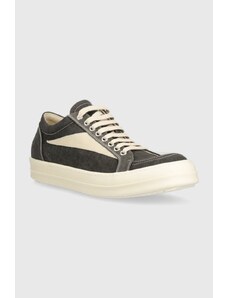 Ниски кецове Rick Owens Denim Shoes Vintage Sneaks в сиво DU01D1803.SCFLVS.7811