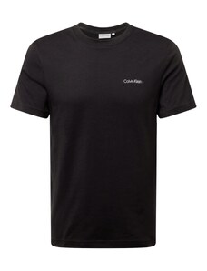 Calvin Klein Тениска сиво / черно