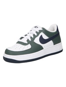 Nike Sportswear Сникърси 'AIR FORCE 1' нейви синьо / зелено / бяло