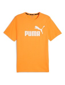 PUMA Функционална тениска 'Essential' оранжево / бяло