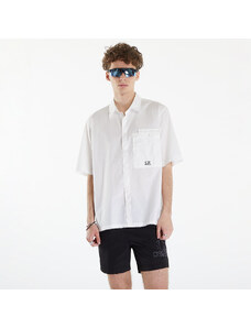 C.P. Company Short Sleeve Shirt Gauze White