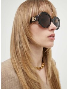 Слънчеви очила Dolce & Gabbana в кафяво 0DG4448