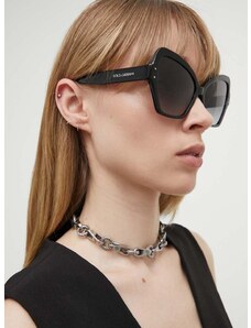 Слънчеви очила Dolce & Gabbana в черно