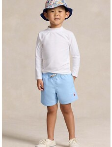 Детски плувни шорти Polo Ralph Lauren в синьо