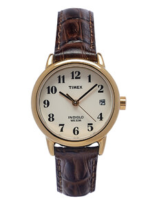 Часовник Timex Easy Reader T20071 Brown/Gold