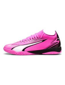 PUMA Футболни обувки 'Ultra Match' розово / черно / бяло