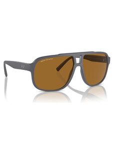 Слънчеви очила Armani Exchange 0AX4104S 824983 Сив