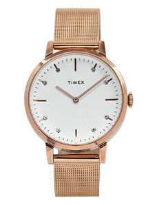 Часовник Timex City TW2V37100 Rose Gold