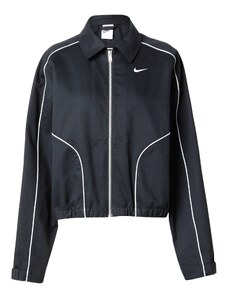 Nike Sportswear Преходно яке черно / бяло