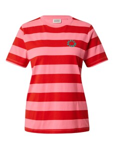 SCOTCH & SODA Тениска нефритено зелено / розово / червено