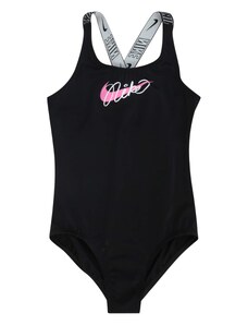 Nike Swim Спортна плажна мода розово / черно / бяло